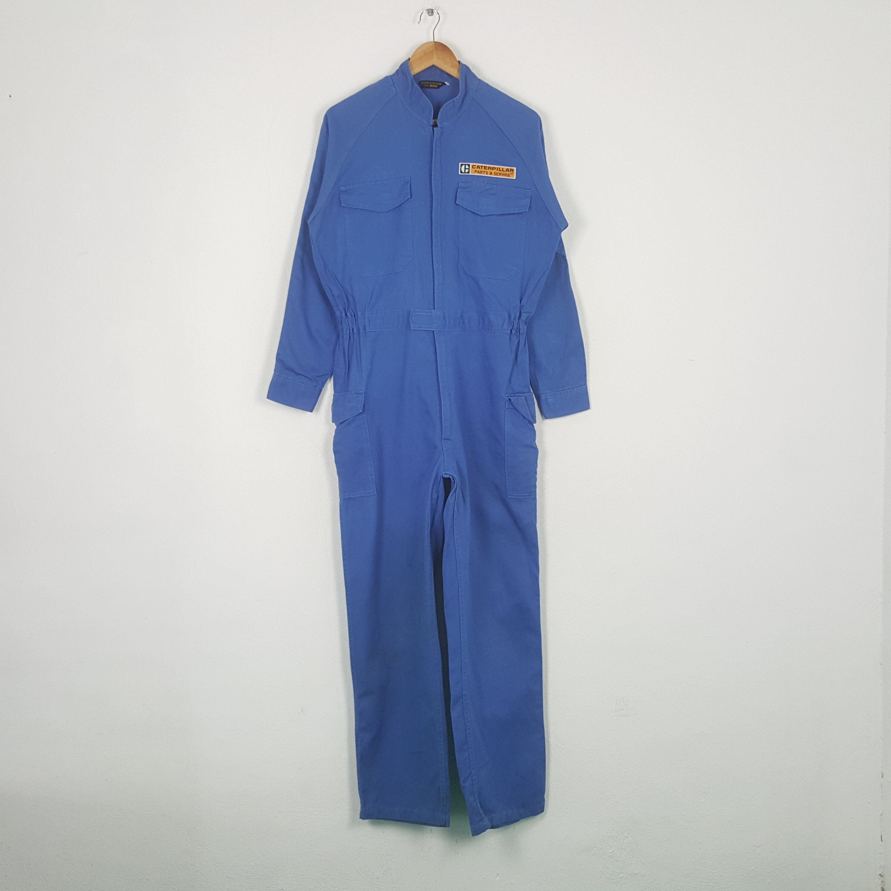 Caterpillar Vintage Caterpillar Mitsubishi Japan Coverall Jacket C296N32 Size US M / EU 48-50 / 2 - 3 Thumbnail