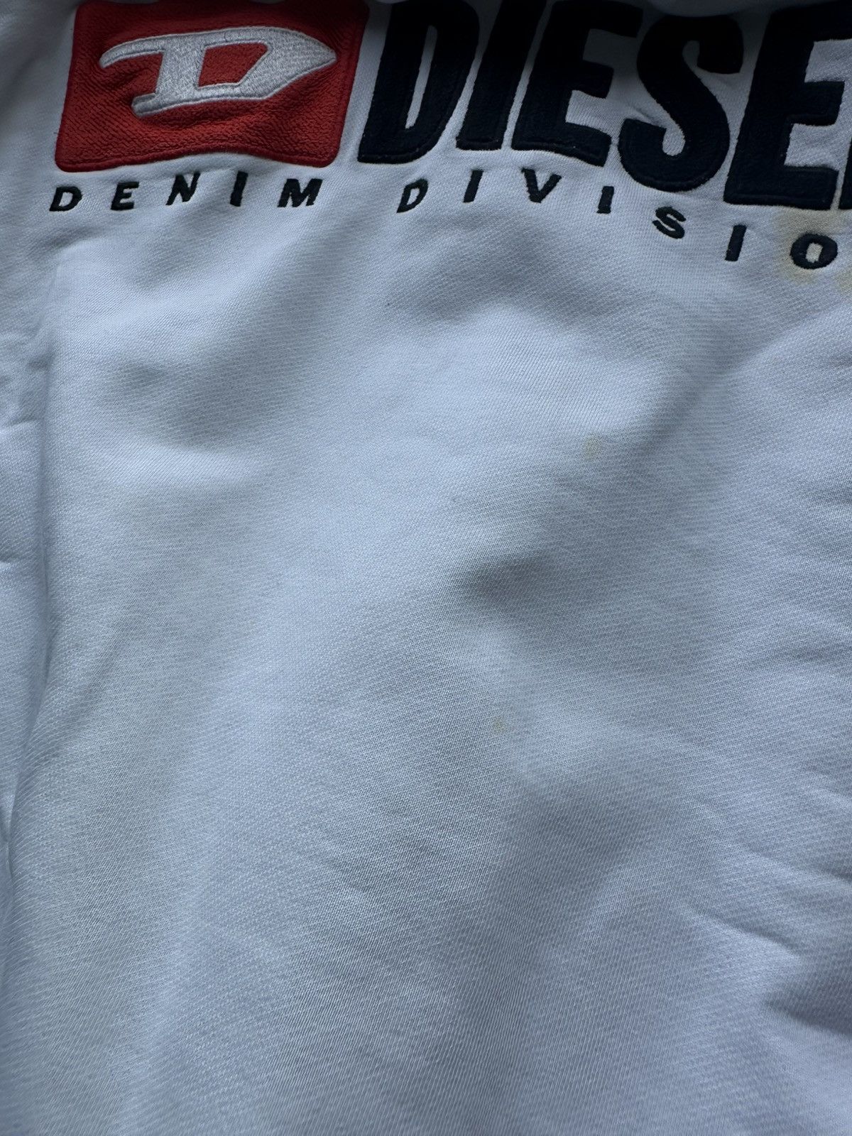 Diesel 🚨DIESEL HYPE WHITE HOODIE BIG LOGO BOXY FIT DENIM DIVISION Size US L / EU 52-54 / 3 - 11 Thumbnail