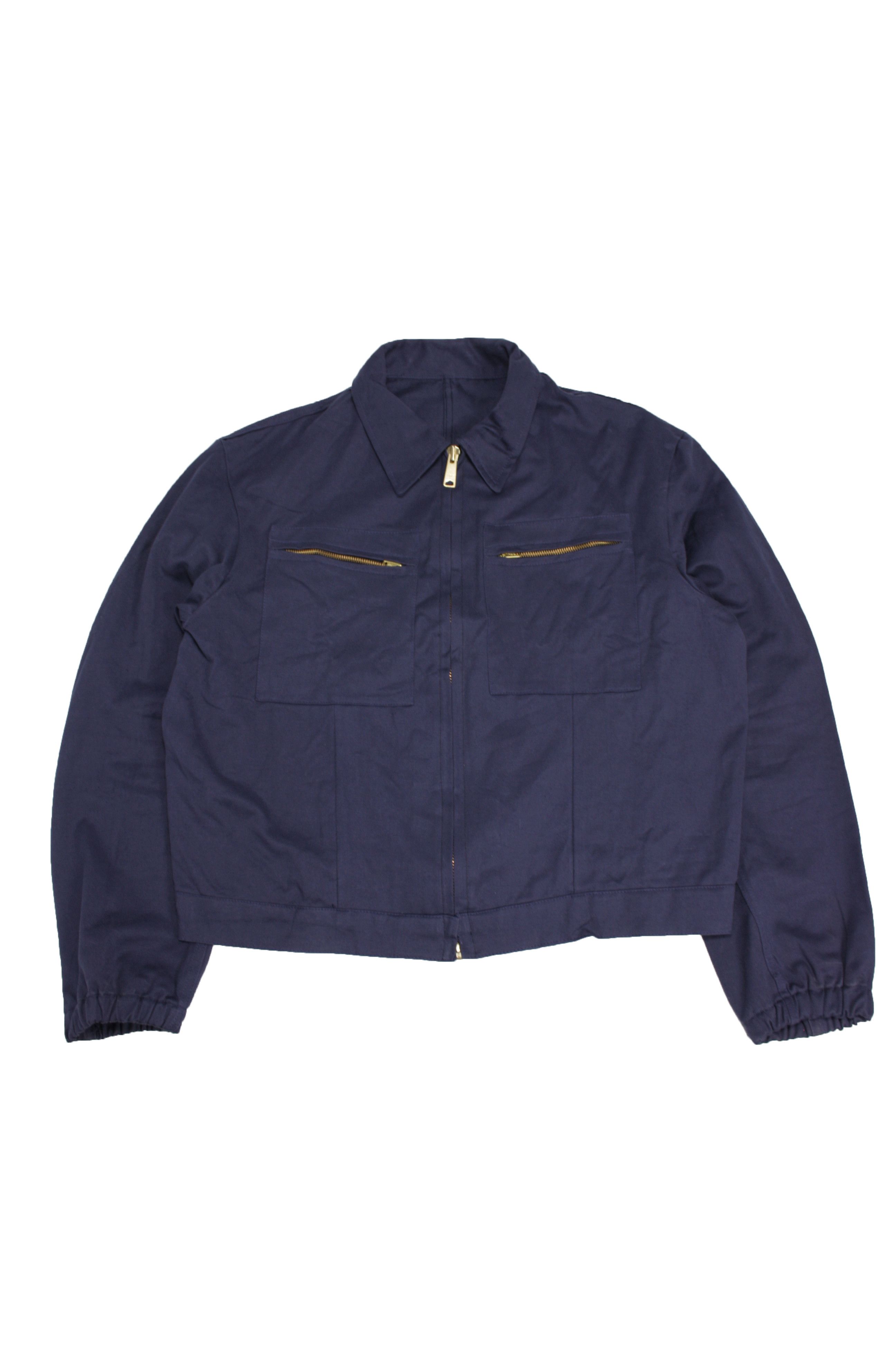 Le Laboureur × Vintage Vintage 90s Italian Work Chore Twin Pocket Zip ...