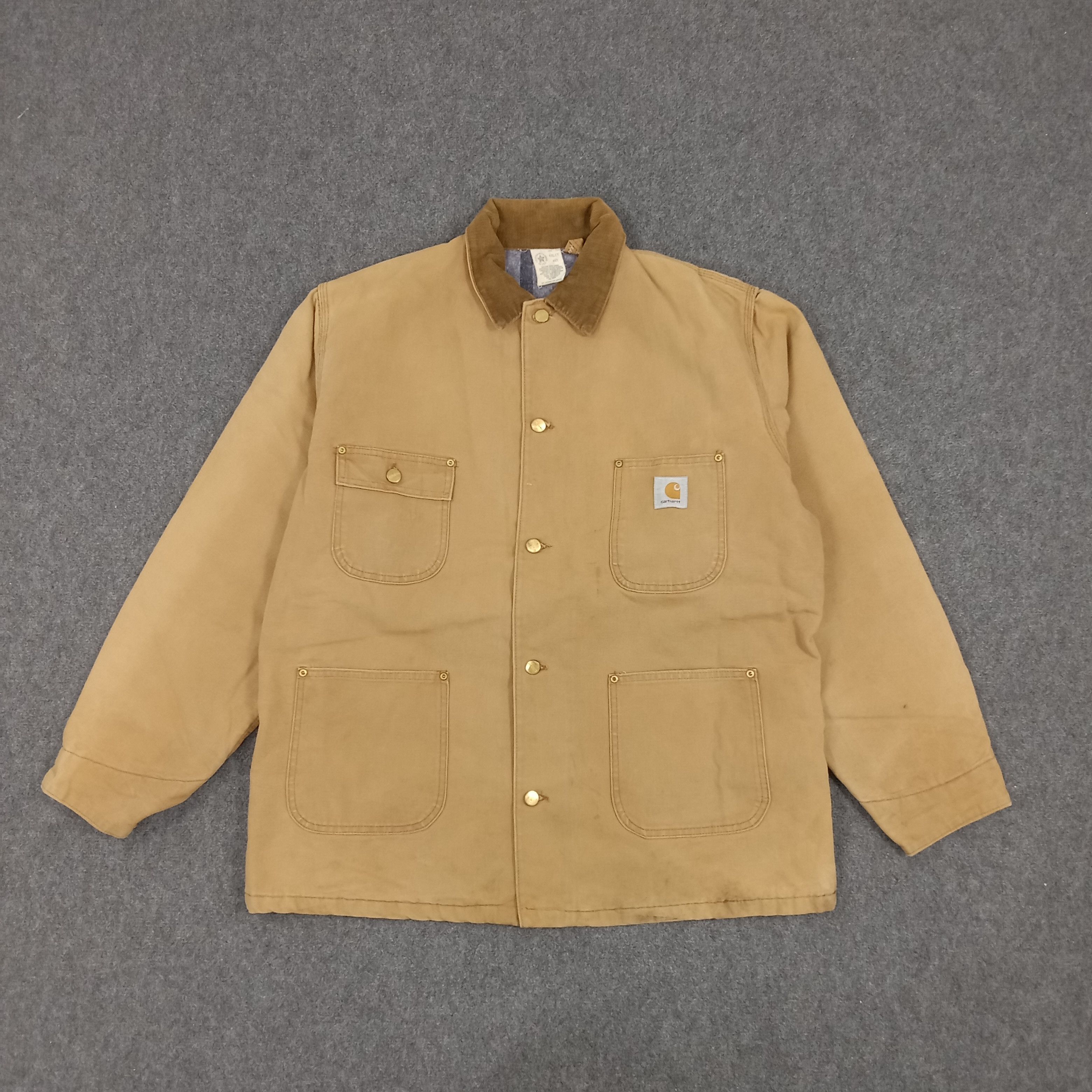 Carhartt × Vintage Carhartt American Workwear Heavy Jacket Size US L / EU 52-54 / 3 - 1 Thumbnail