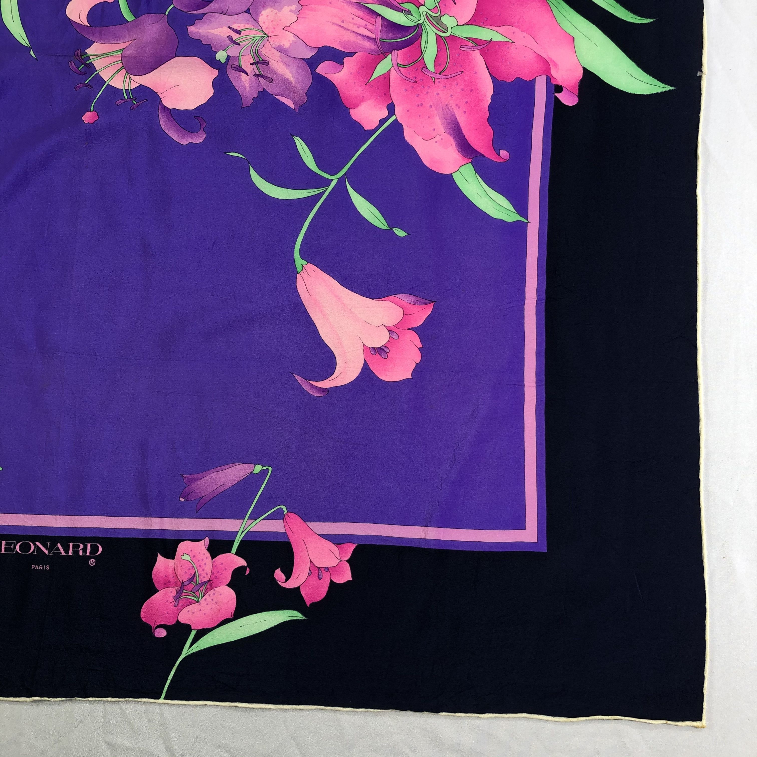 Vintage Vintage Leonard Silk Scarf Size ONE SIZE - 4 Thumbnail