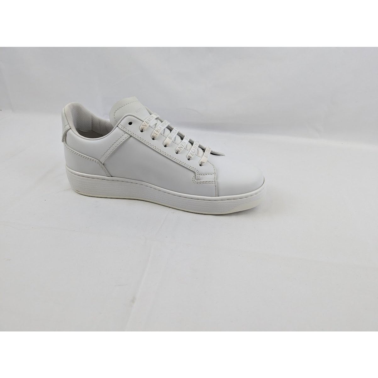 Bottega Veneta o1rshd1 Bolt Calf Sneaker Pelle S.GOMM in Optic White Size US 8 / EU 41 - 7 Thumbnail
