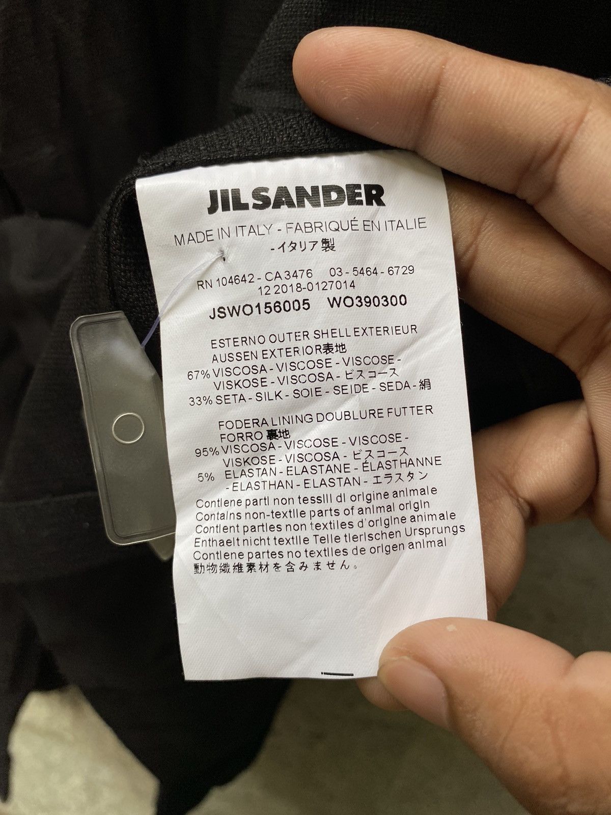 Jil Sander Asymmetric Blend Jacket Size XS / US 0-2 / IT 36-38 - 12 Thumbnail