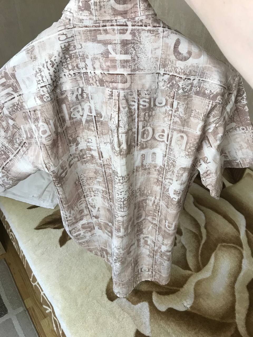 Vintage 🔥 RARE Versace Classic Vintage Drill Shirt Short Sleeve Y2K Size US XL / EU 56 / 4 - 8 Thumbnail