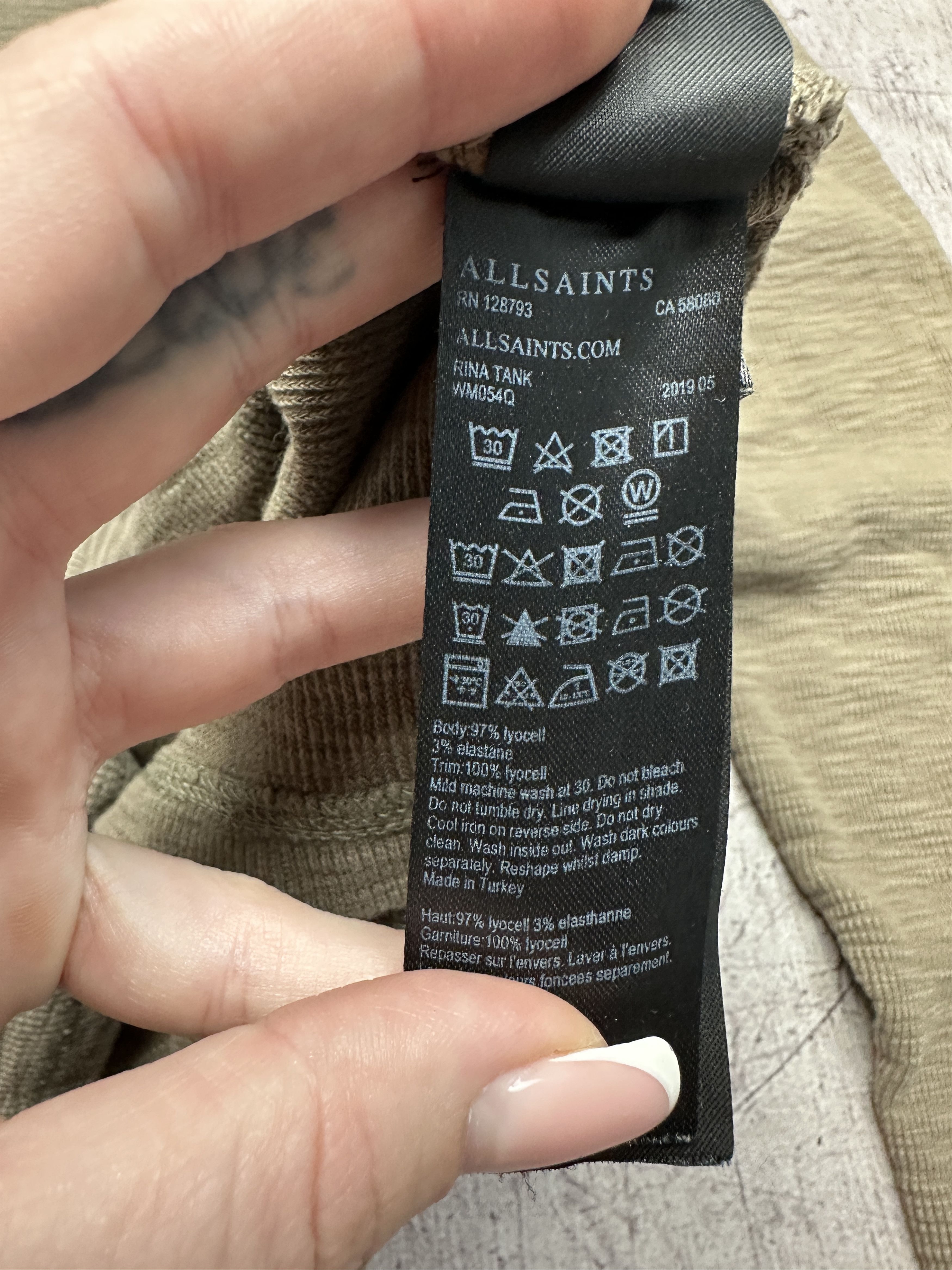 Allsaints Allsaints Rina Tank Mens Crew Neck Sweater Size US L / EU 52-54 / 3 - 5 Thumbnail