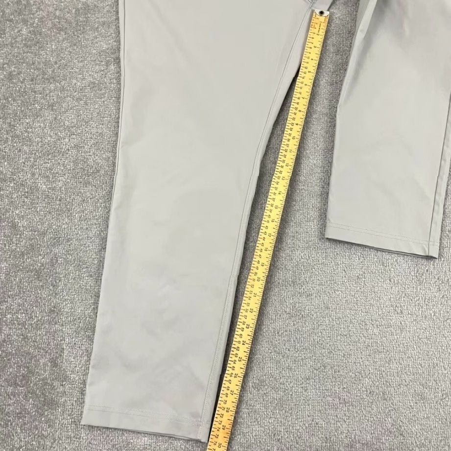 Vintage Public Rec Chino Pants Mens 40 x 30 Gray Straight Leg Travel Golf Office Casual Size US 40 / EU 56 - 6 Thumbnail
