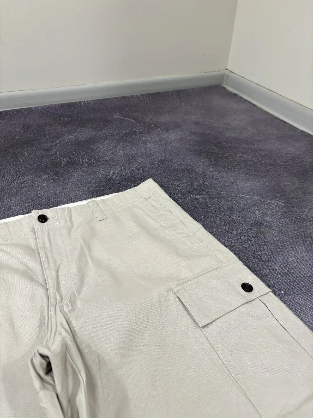 Dockers × Vintage Vintage Dockers Y2K Military Casual Hype Baggy Cargo Shorts Size US 36 / EU 52 - 9 Thumbnail