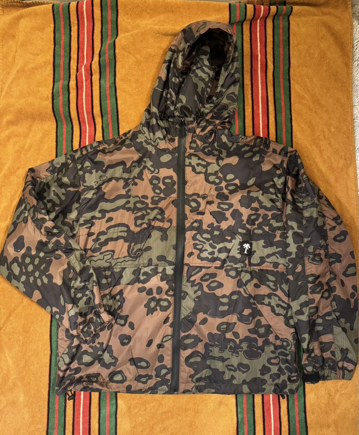 Qilo x Westside Oak Camo Windbreaker