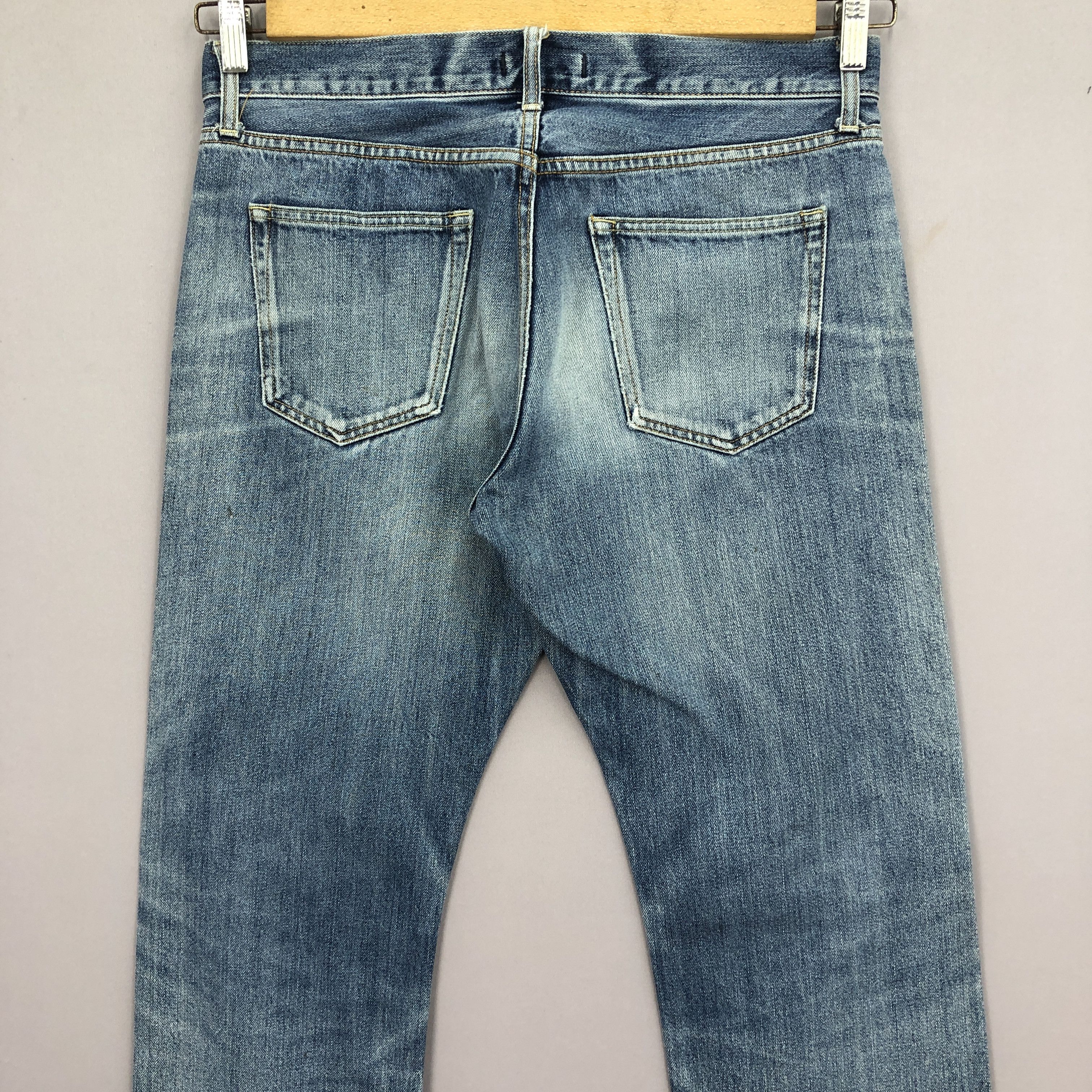 Japanese Brand Vintage Levis 501 Mud Wash Jeans Levi's Distressed Denim Size US 34 / EU 50 - 4 Thumbnail