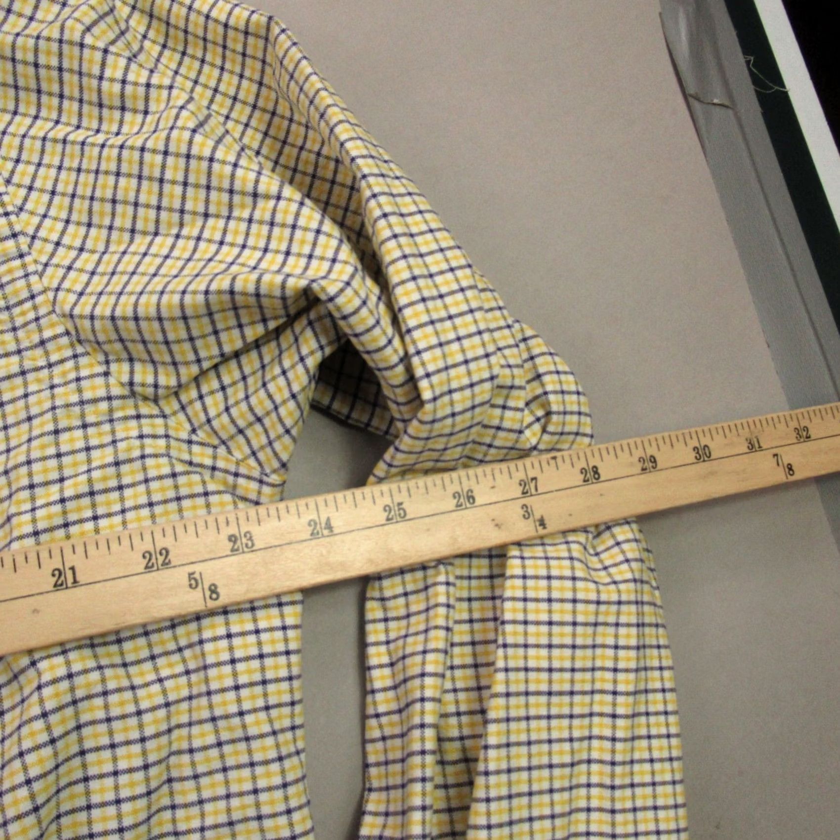 Polo Ralph Lauren Polo Ralph Lauren Shirt Mens XL Yellow Checks Long Sleeve Button Up Size US XL / EU 56 / 4 - 7 Thumbnail