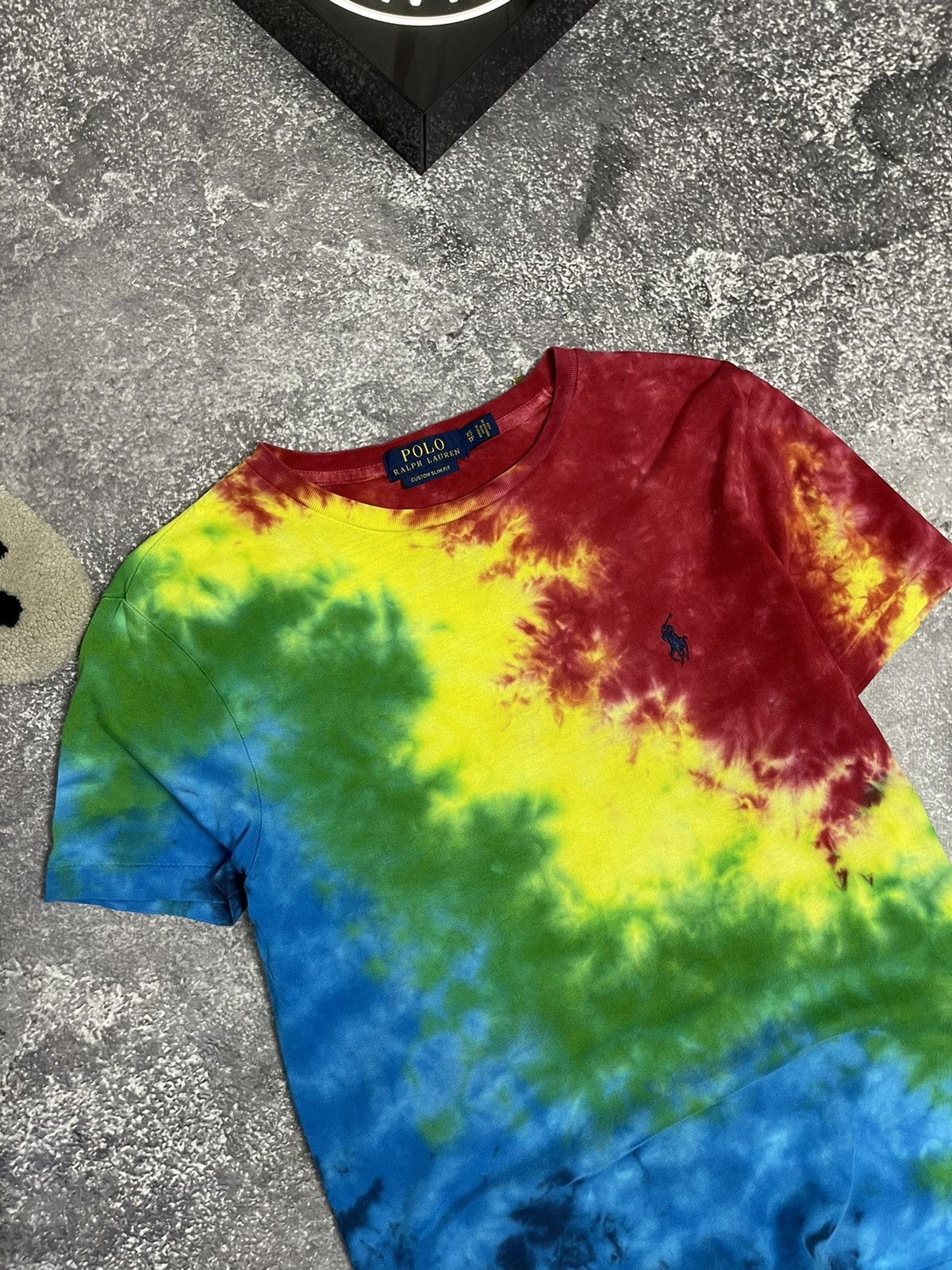 Polo Ralph Lauren × Ralph Lauren × Vintage Vintage Polo Ralph Lauren Rainbow multicolour Tee Size US XS / EU 42 / 0 - 2 Thumbnail