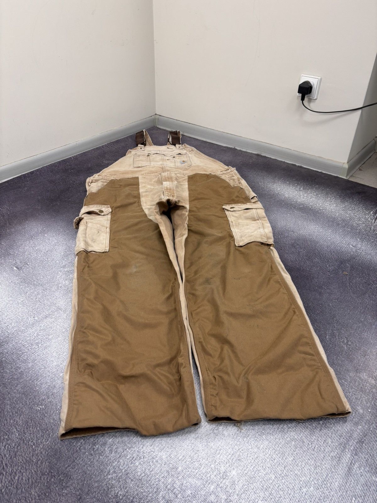 Carhartt Vintage Carhartt Double Knee Hunting Bib Overalls USA Work Size US 44 / EU 60 - 3 Thumbnail