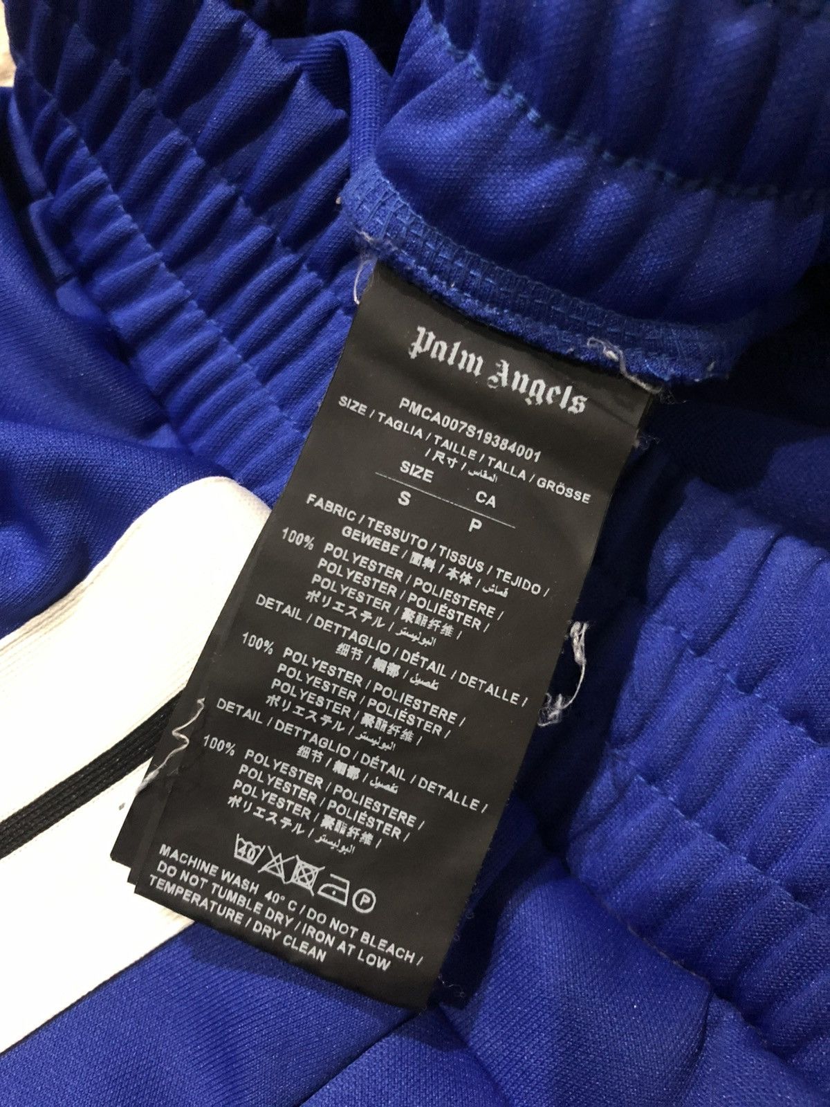 Palm Angels Palm Angels Track Pants Blue Size US 30 / EU 46 - 3 Thumbnail