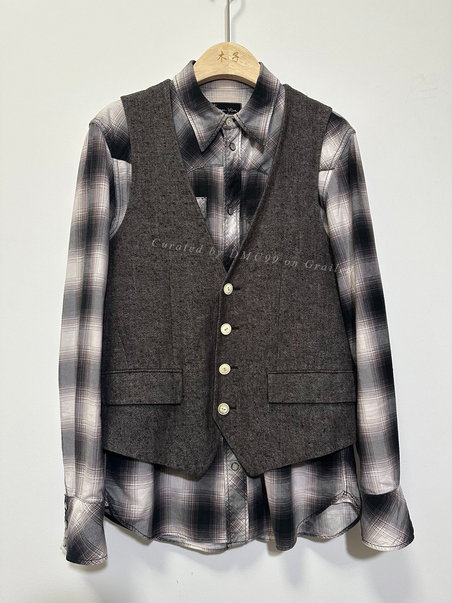 トップス 2007SS Number (N)ine music note vest Number Nine Music Notes | Grailed