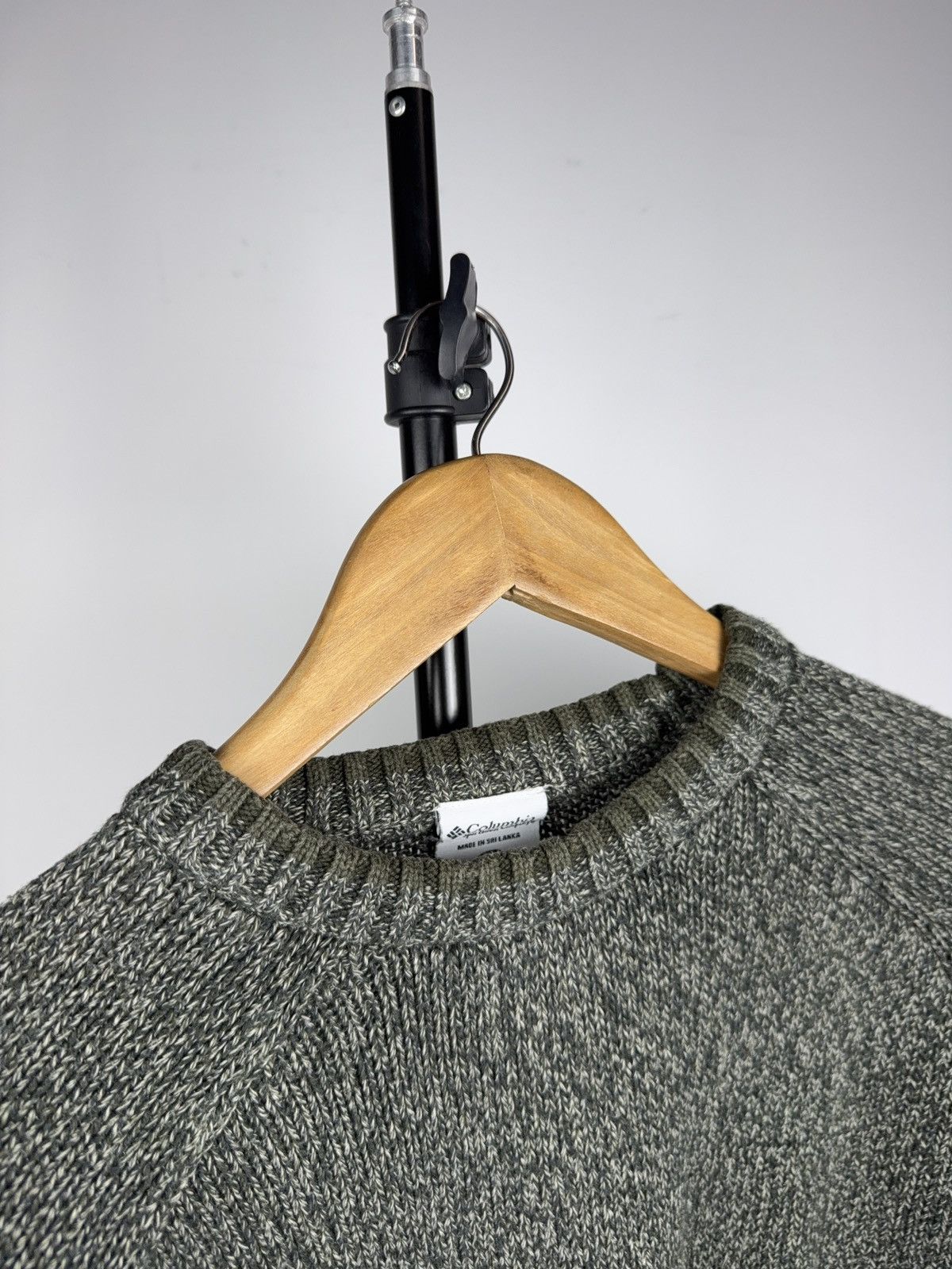 Columbia 00s Columbia Green Raglan Knit Sweater Outdoor Minimal Y2K Size US M / EU 48-50 / 2 - 2 Thumbnail