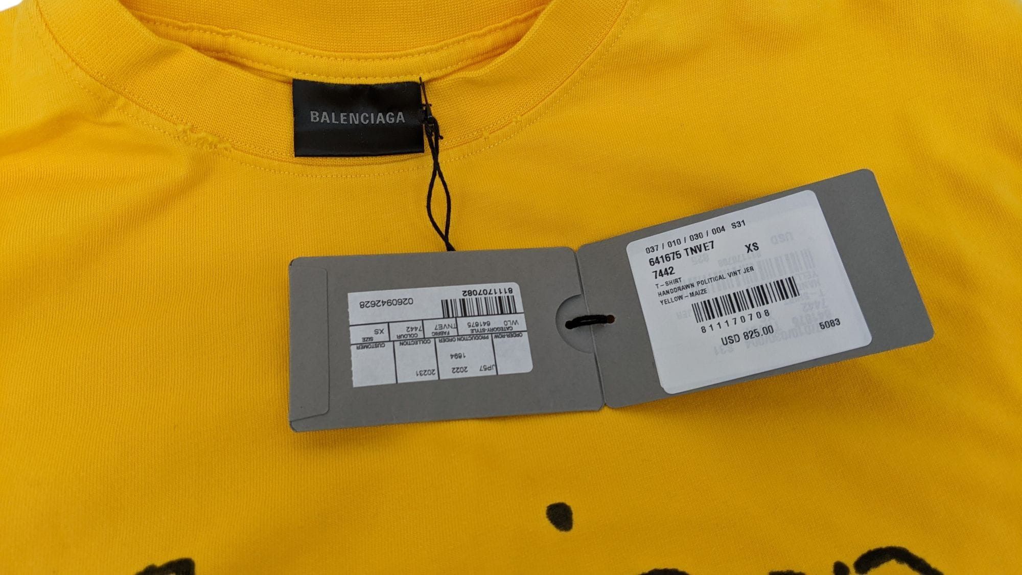 Balenciaga Balenciaga Oversized T Shirt Size Xs New With Tags Size US XS / EU 42 / 0 - 2 Thumbnail