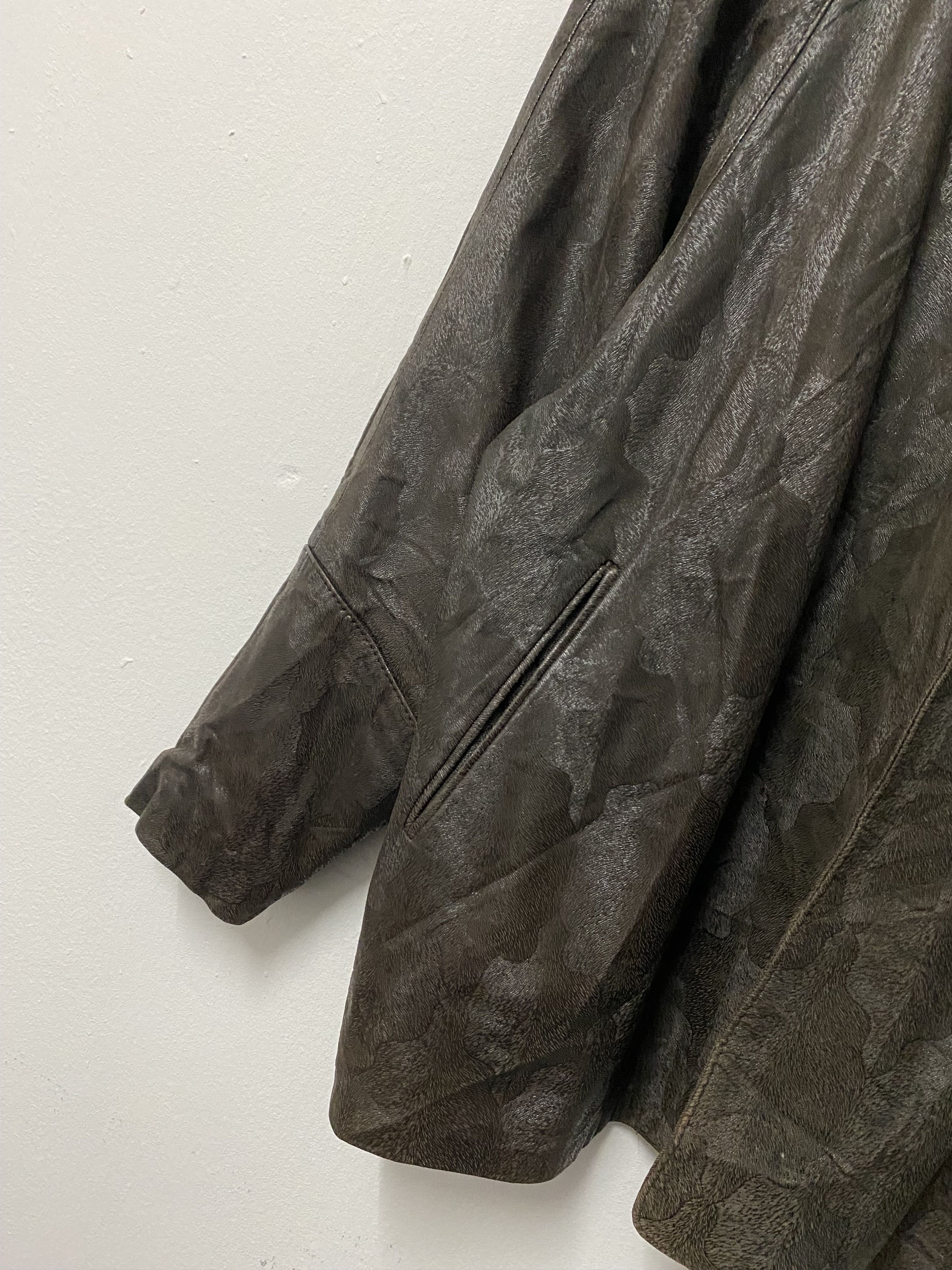 Dita Dita Martin Design Cuir Real Leather Buttonless Jacket Size US M / EU 48-50 / 2 - 6 Thumbnail
