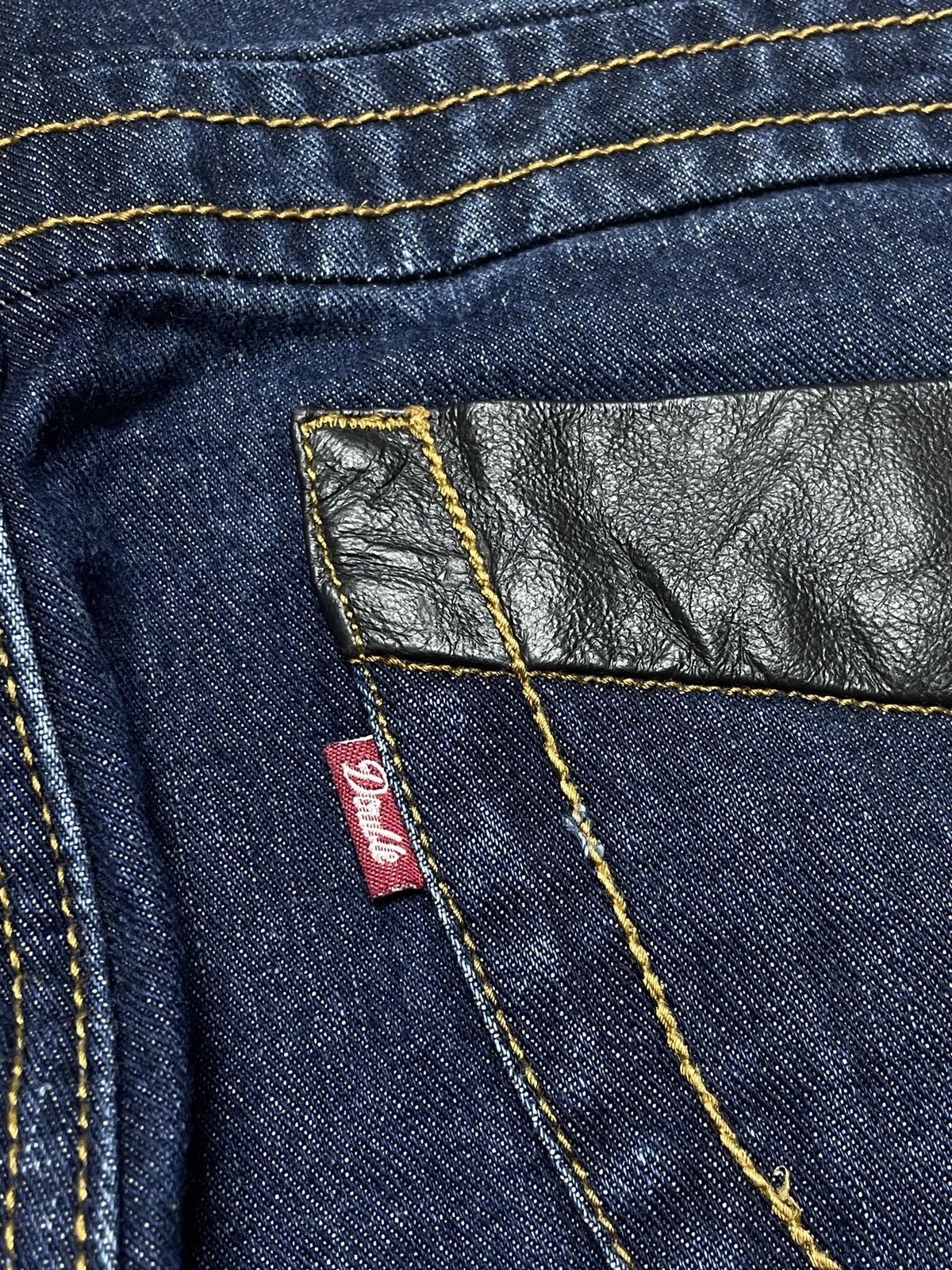 Tornado Mart 2000’s Double Name - Curve W/ Leather Pocket Pants Size US 30 / EU 46 - 19 Thumbnail