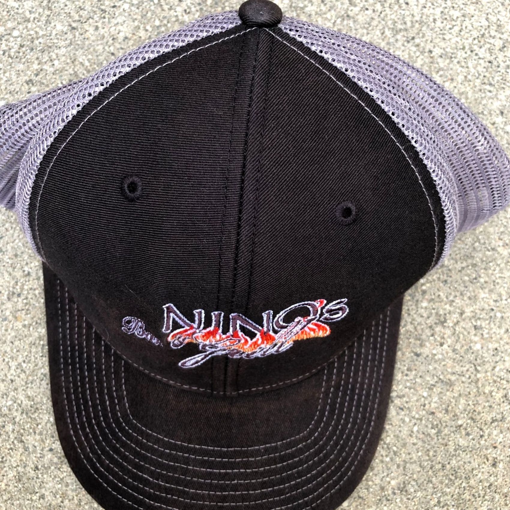Vintage Nino's Bar & Grills Trucker Hat Men's One Size Richardson Snapback Modesto CA Black Size ONE SIZE - 3 Thumbnail