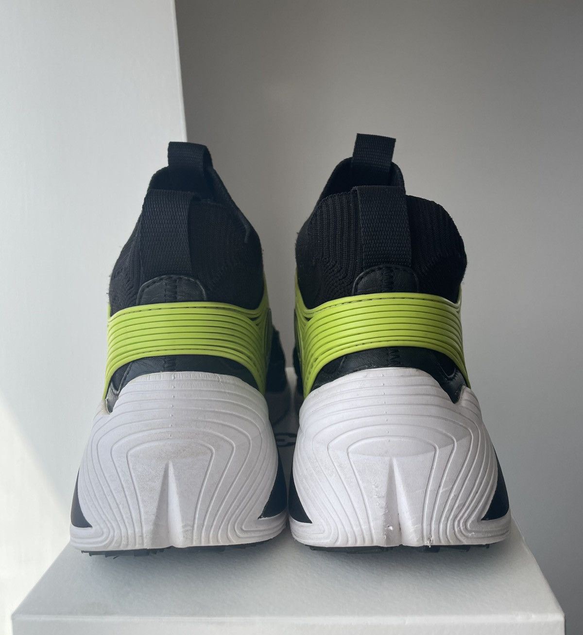 MCQ RRP £450 Auth Alexander McQueen Trainers MCQ BlackGreen UK 5 Size US 7.5 / IT 37.5 - 6 Thumbnail