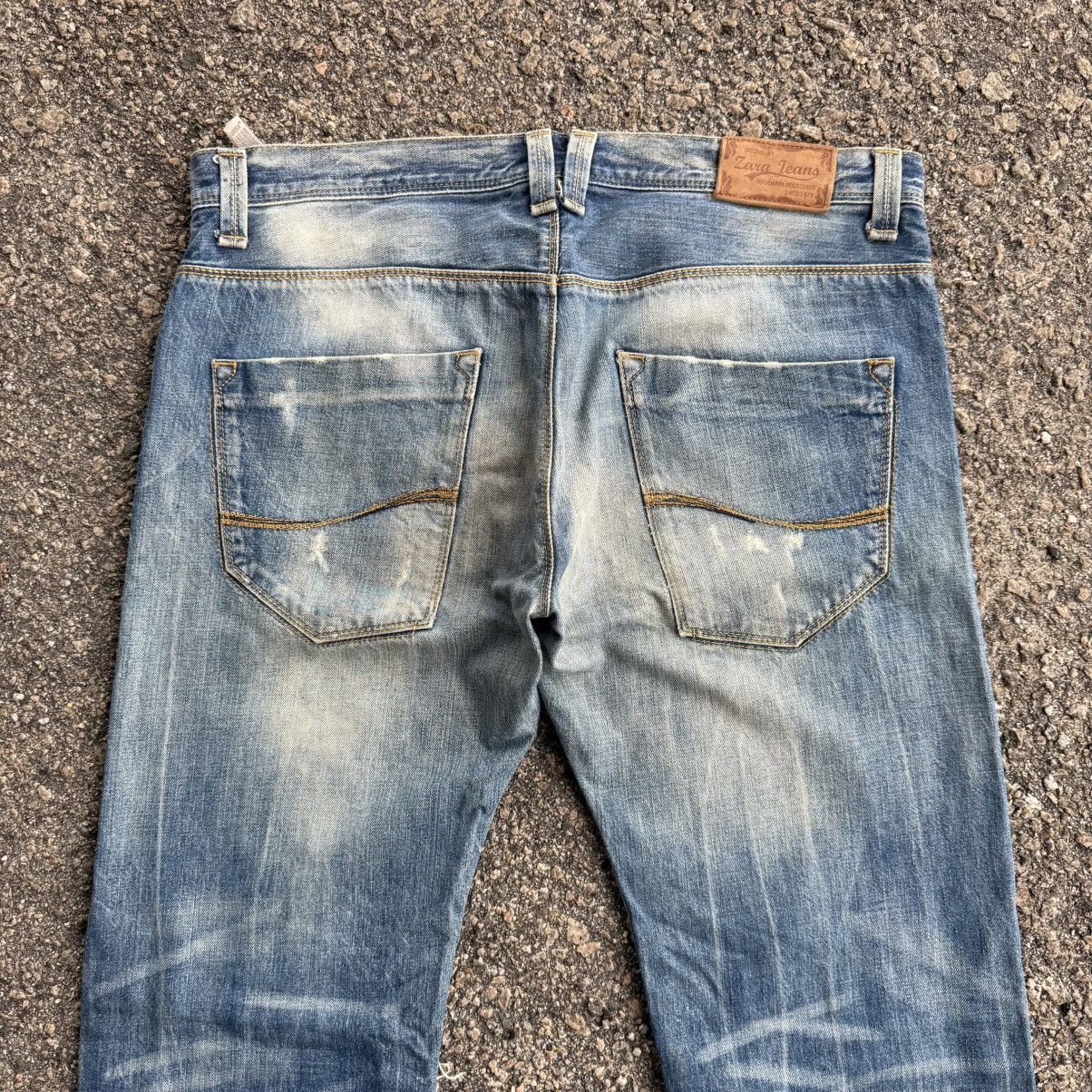 Japanese Brand × Jean VINTAGE JAPANESE ZJ RIPPEP FADED JEAN DENIM PANTS Size US 37 - 9 Thumbnail