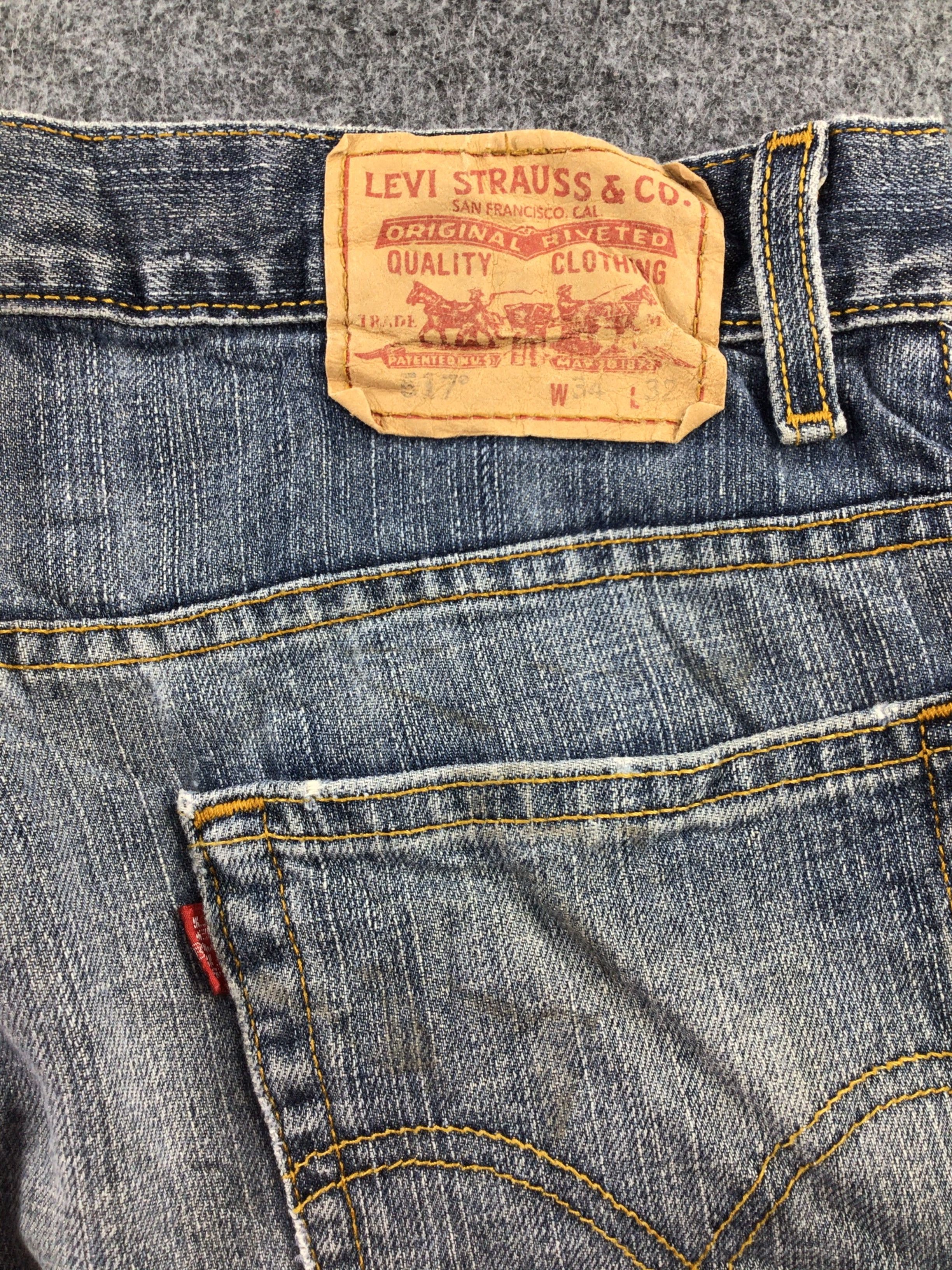 Levi's × Vintage Vintage Levis 517 Flare Jeans-JM550 Size US 33 - 5 Thumbnail