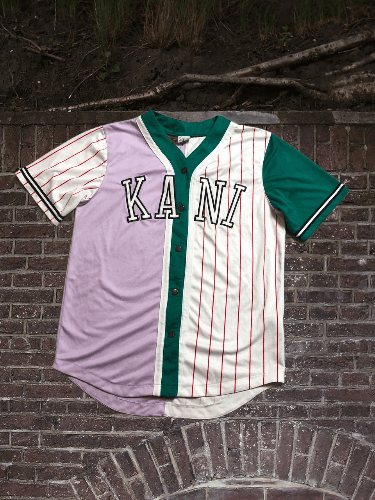 Karl Kani Karl Kani Pink Embroidered Big Logo Short Sleeve SHIRT Size US S / EU 44-46 / 1 - 1 Thumbnail