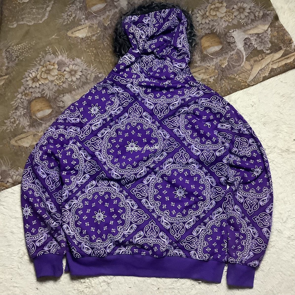 Japanese Brand 💥LASTCALL💥 Improves Bandana Fur Hoodie Size US XL / EU 56 / 4 - 8 Thumbnail