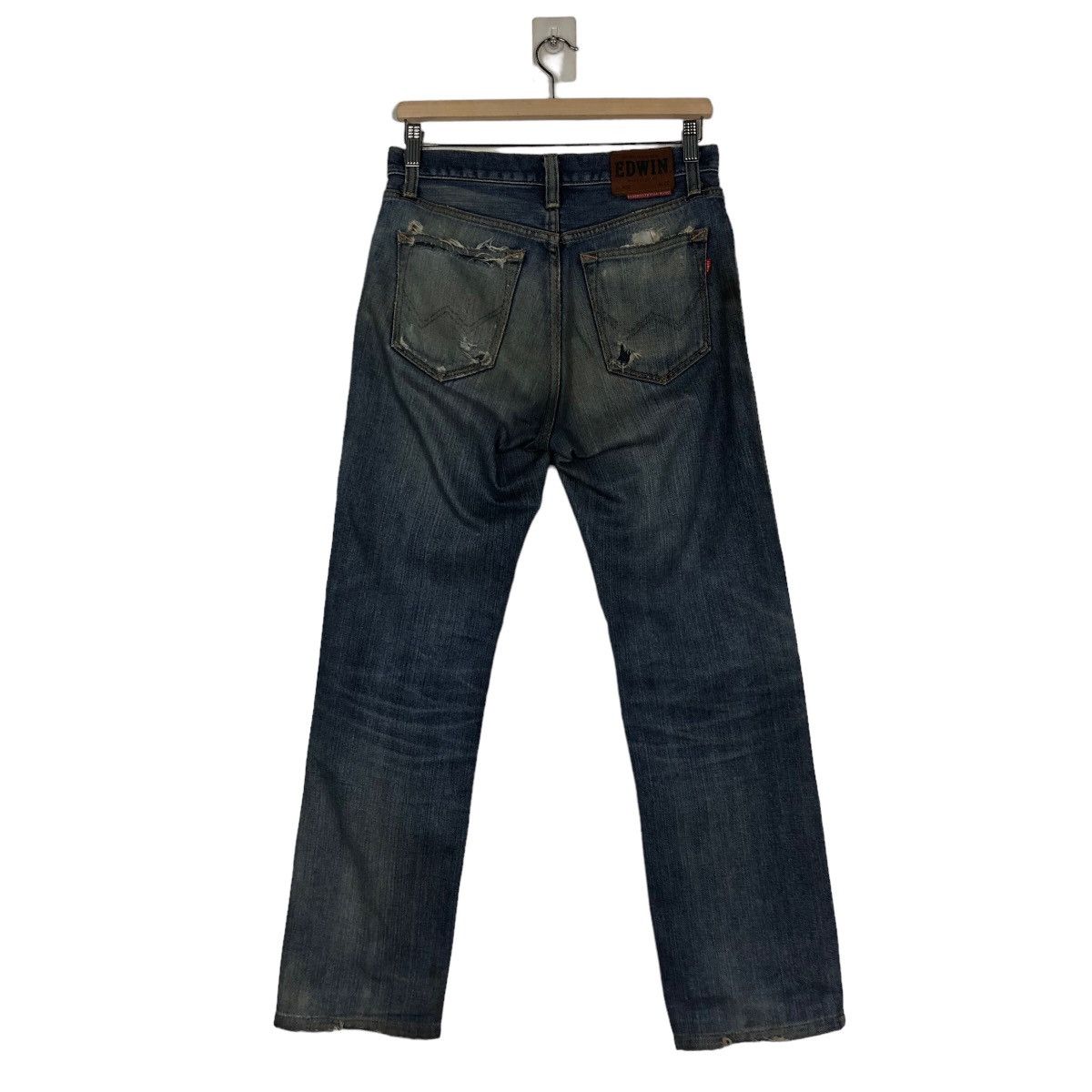 Edwin 🔥VINTAGE DENIM JEANS WRANGLER UNION MADE Size US 30 / EU 46 - 8 Thumbnail