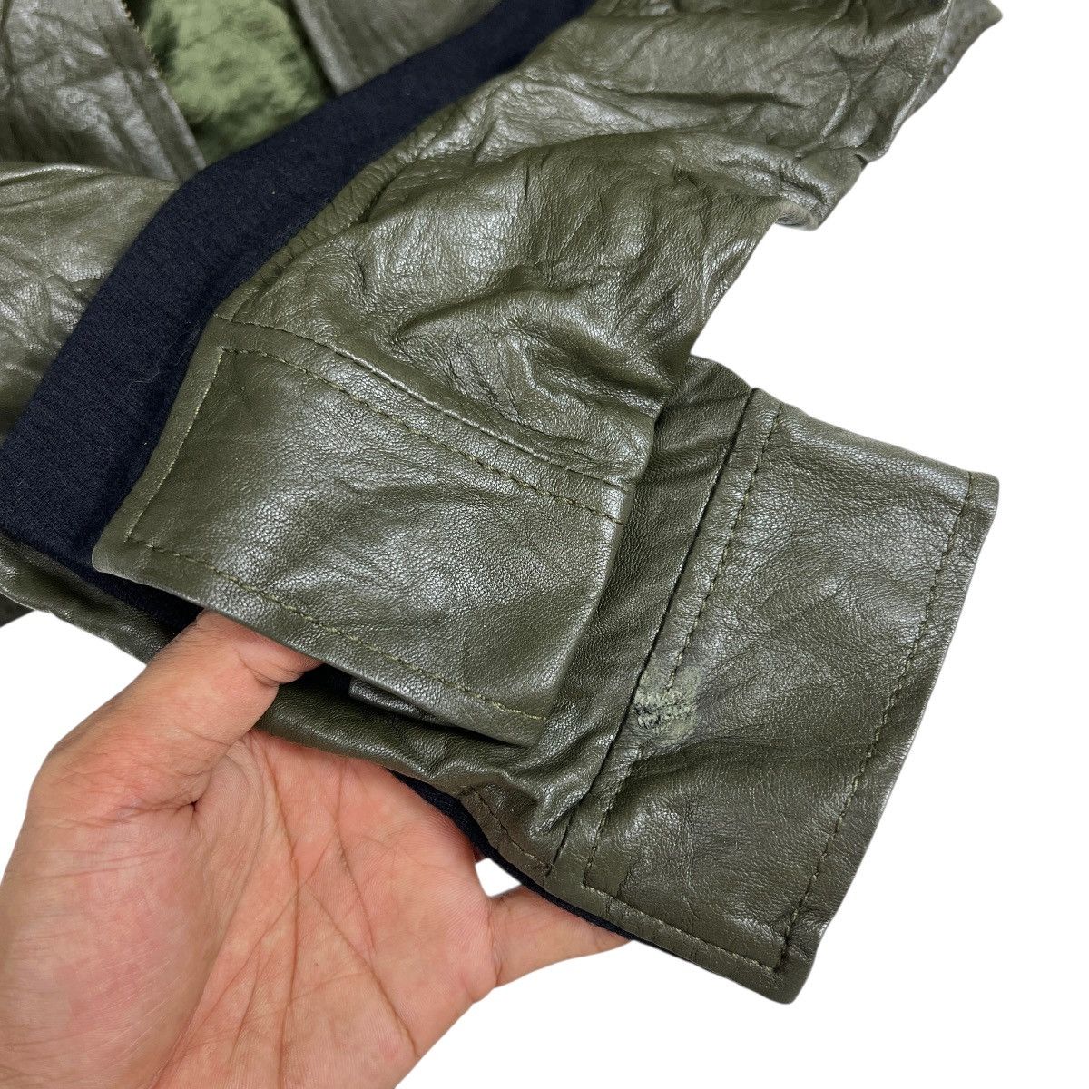 Richard Chai Richard Chai Hybrid Leather Bono Zipper Jacket Size S / US 4 / IT 40 - 10 Thumbnail