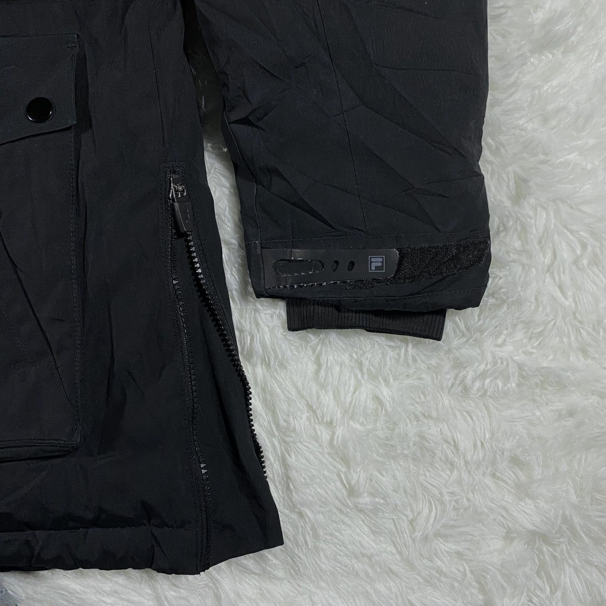 Fila Fila White Line Real Down Black Jacket Size US M / EU 48-50 / 2 - 7 Thumbnail