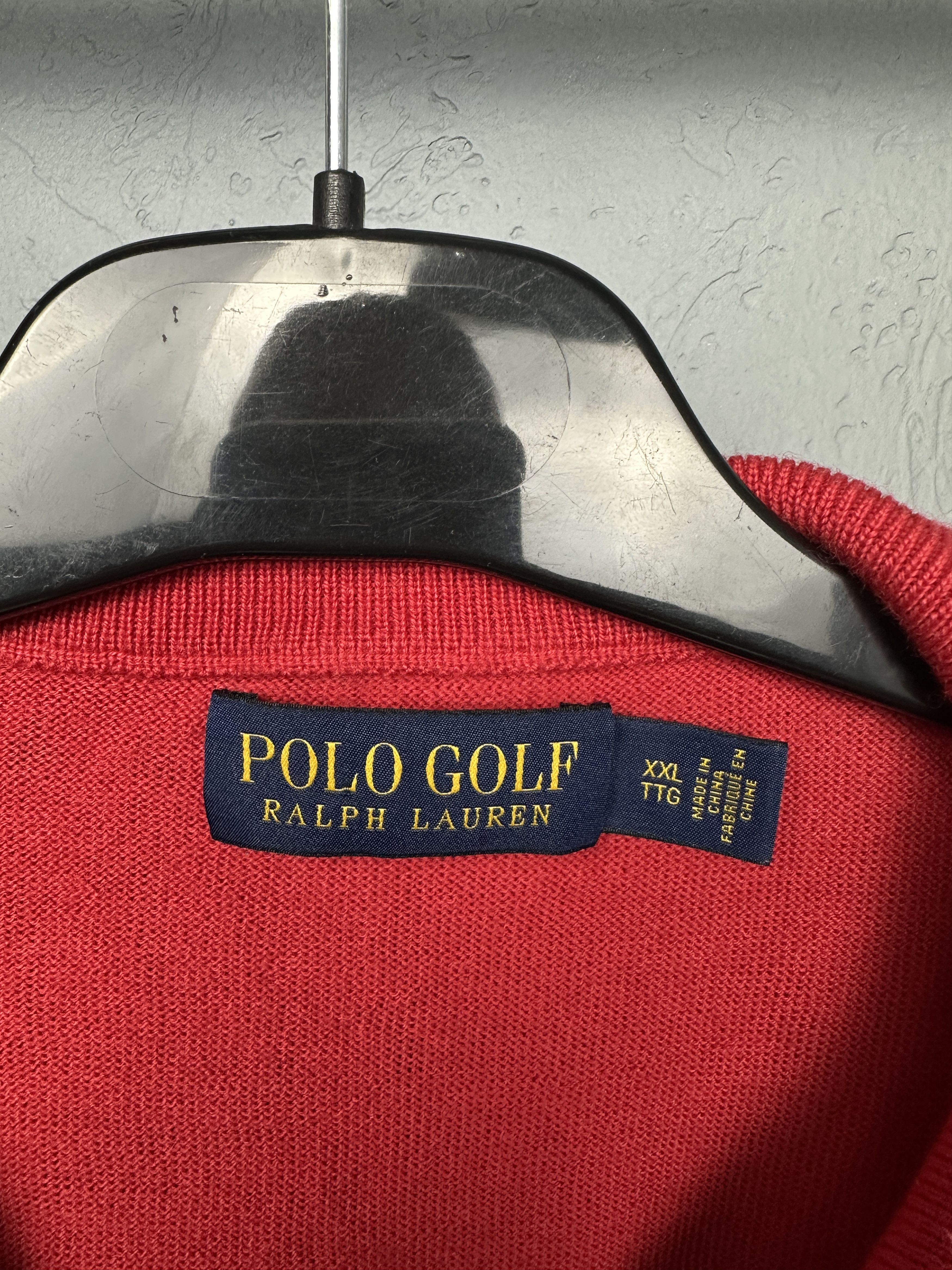 Polo Ralph Lauren Polo Ralph Lauren Mens Quarter 1\4 Zip Wool Sweater Size US XXL / EU 58 / 5 - 4 Thumbnail
