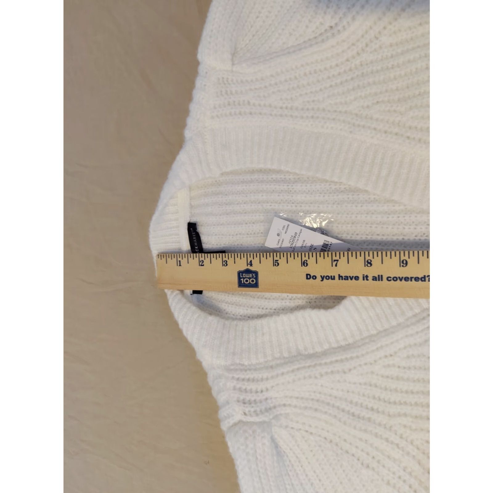White House Black Market Womens White House Black Market Cardigan Jacket Sweater S Small White Size S / US 4 / IT 40 - 6 Thumbnail