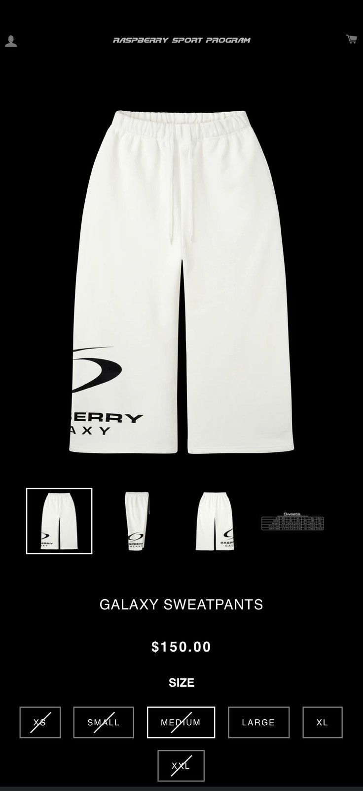 The GV Gallery Gv Gallery Galaxy Sweatpants Size US 33 - 4 Thumbnail