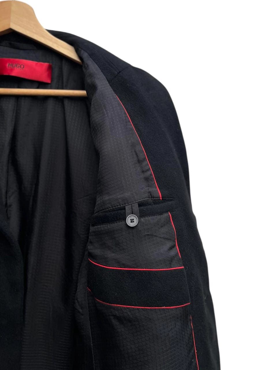 Hugo Boss Hugo Red Label Tag Single Button Cashmere Coat Size US S / EU 44-46 / 1 - 7 Thumbnail