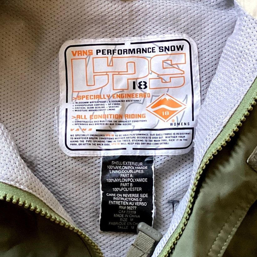 Vans VTG Vans performance Snow Jacket Size US M / EU 48-50 / 2 - 3 Thumbnail