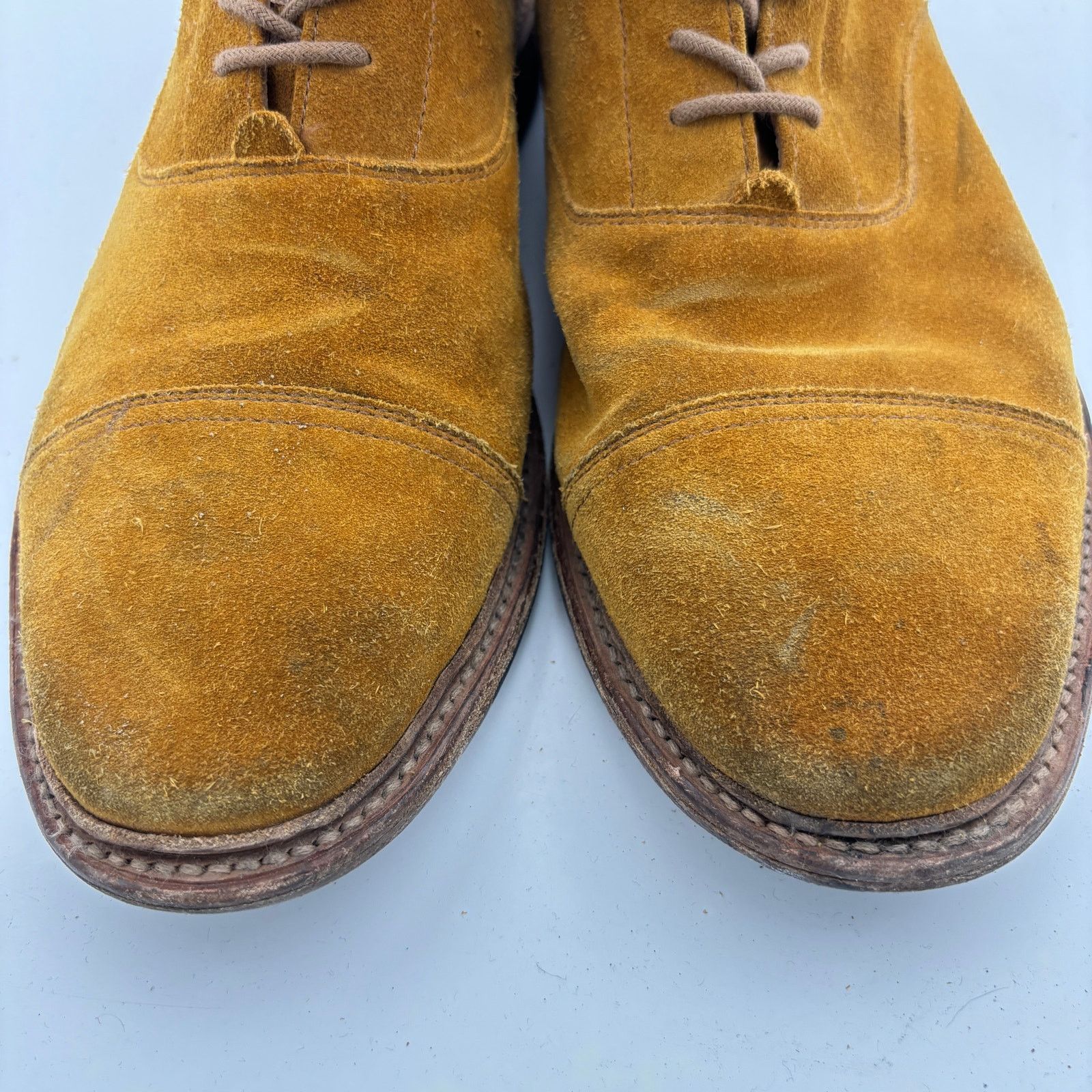 Frye Frye Paul Lace Up Suede Chukka Cap Toe Boots Men's 12 D Size US 12 / EU 45 - 11 Thumbnail
