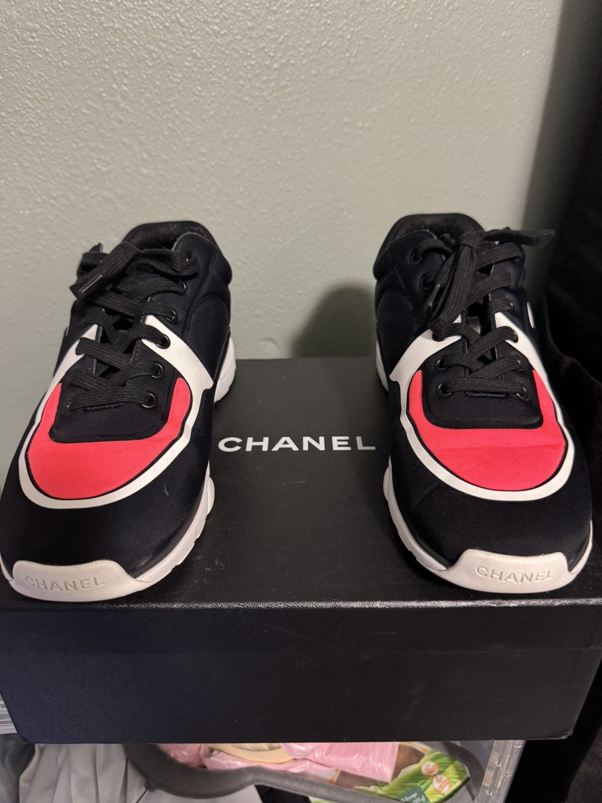 Chanel Chanel InterlockingDouble C Sneakers Size US 9 / IT 39 - 5 Thumbnail