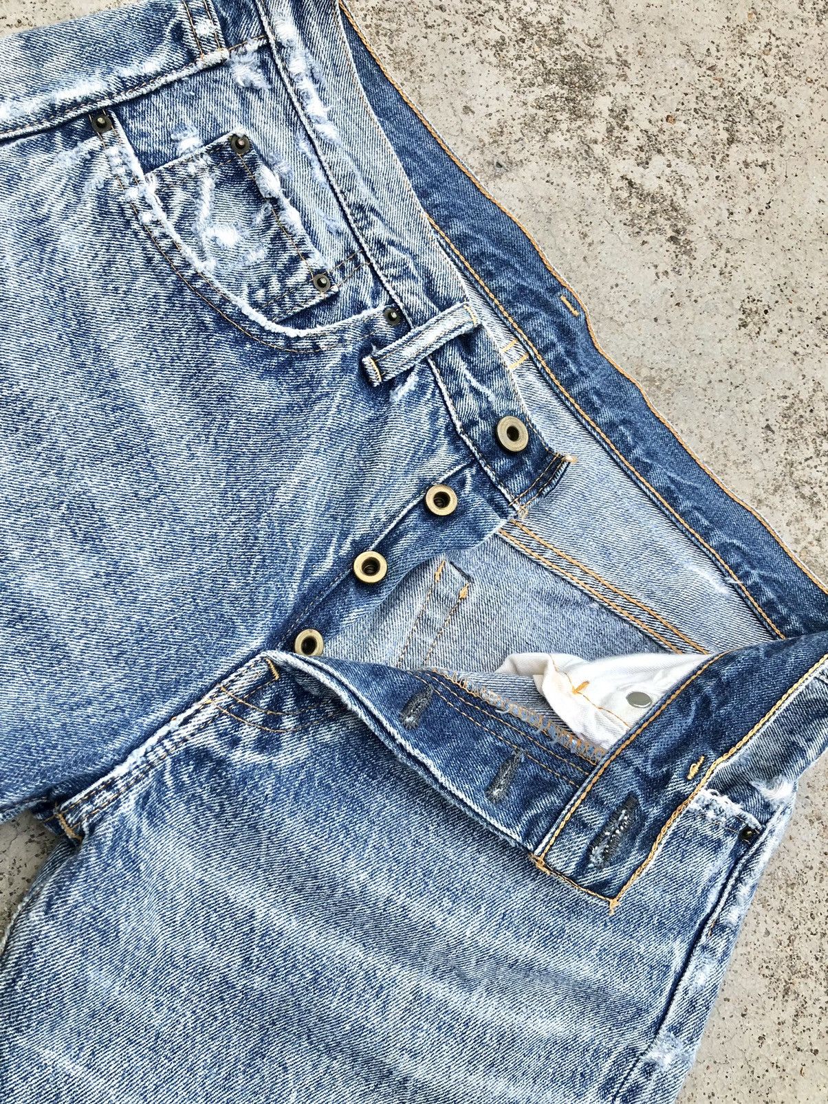 Other SELVEDGE REDLINE DISTRESSED DENIM Size US 33 - 7 Thumbnail