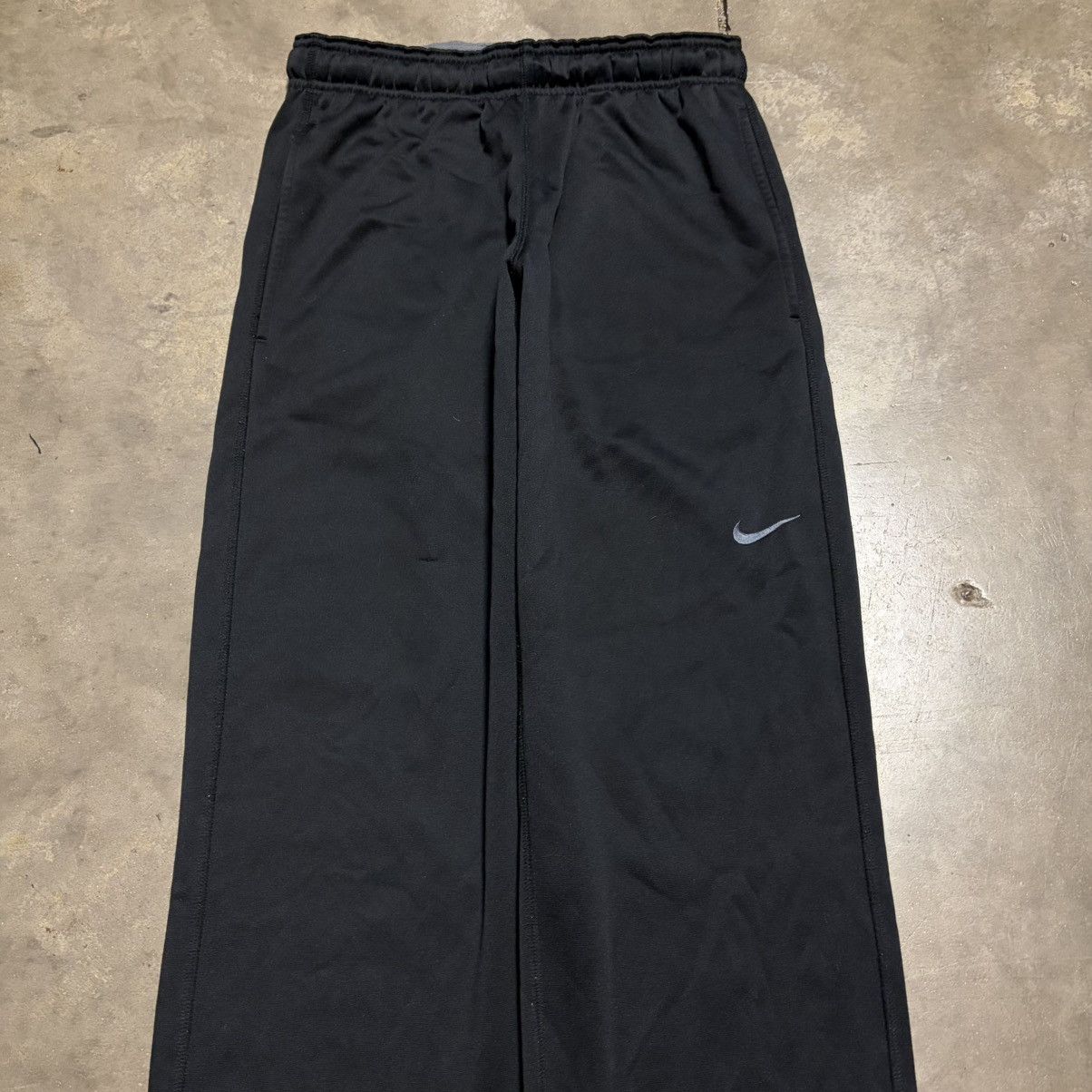 Nike Vintage Nike Mini Swoosh Sweatpants Wide Leg Baggy Y2k Drill Size US 28 / EU 44 - 5 Thumbnail