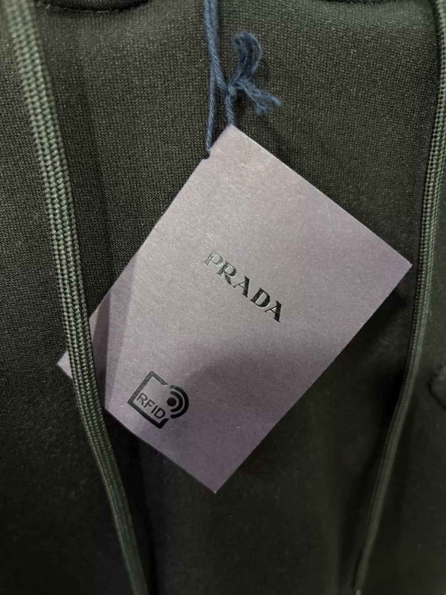 Prada Prada Black Hoodie S Size S / US 4 / IT 40 - 5 Thumbnail