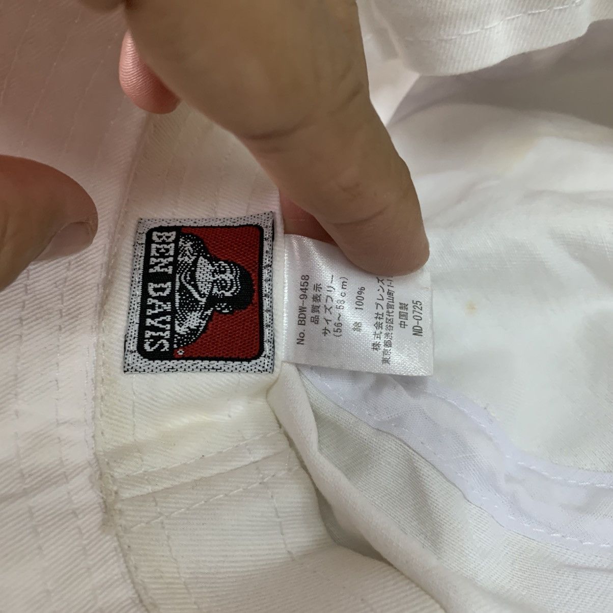 Ben Davis Ben Davis White Hats Size ONE SIZE - 6 Thumbnail