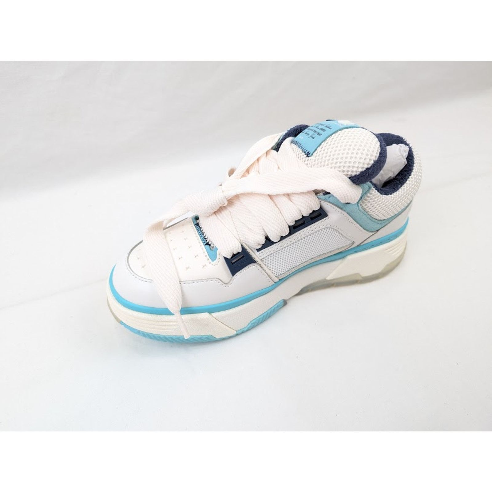 Amiri o1rshd1 MA-1 Low-Top Sneakers in Blue Size US 8 / EU 41 - 8 Thumbnail
