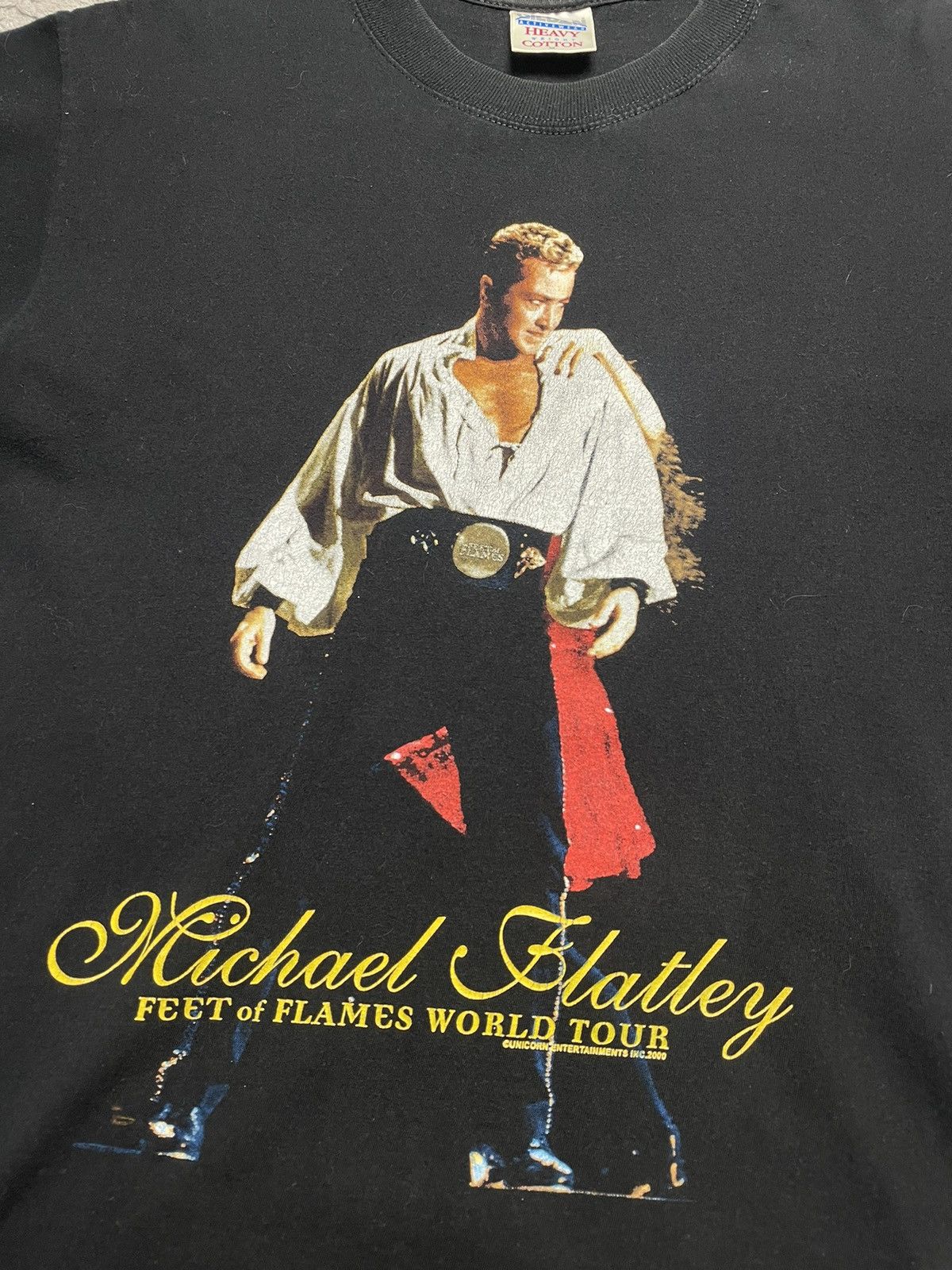 Band Tees × Vintage 00’s Michael Flatley Feet of Flames World Tour Size M Size US M / EU 48-50 / 2 - 3 Thumbnail