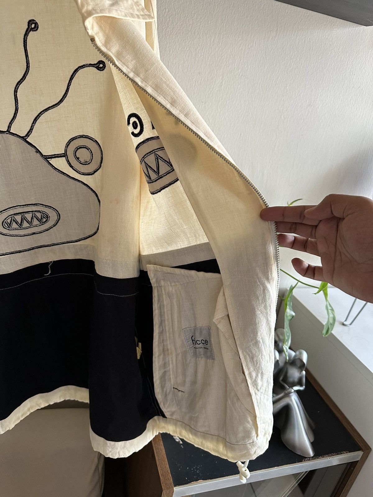Yoshiyuki Konishi 1990s Yashiyuki Konishi ficce Uomo Alien Jacket Size US L / EU 52-54 / 3 - 12 Thumbnail
