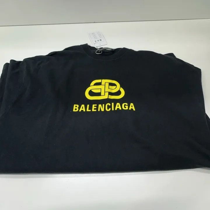 Balenciaga Balenciaga Balenciaga Classic Logo Print Short Sleeve TShi Size US S / EU 44-46 / 1 - 6 Thumbnail