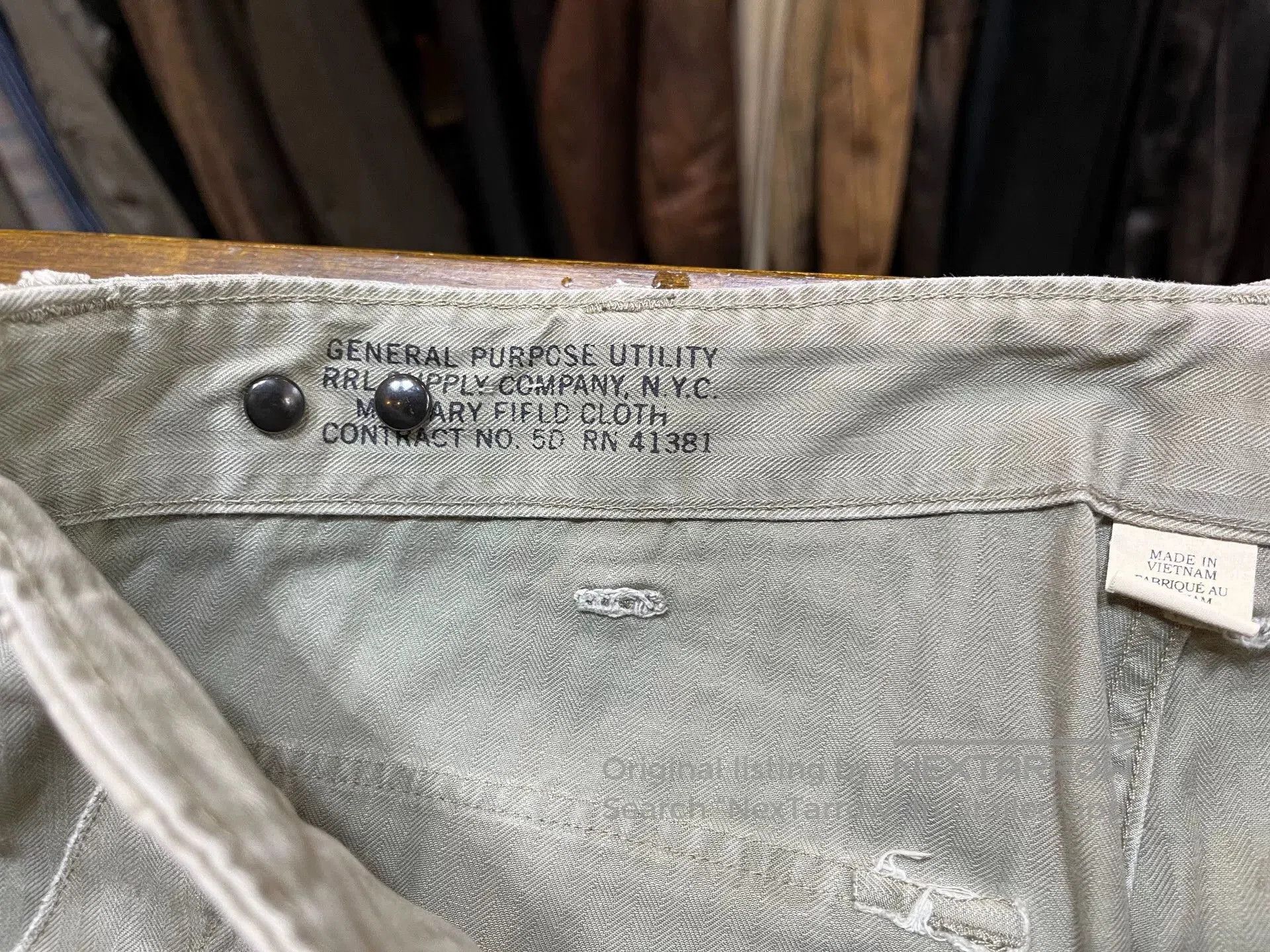 RRL Ralph Lauren RRL Casual Pants OG107 Ralph Lauren Polo. Size US 32 / EU 48 - 5 Thumbnail