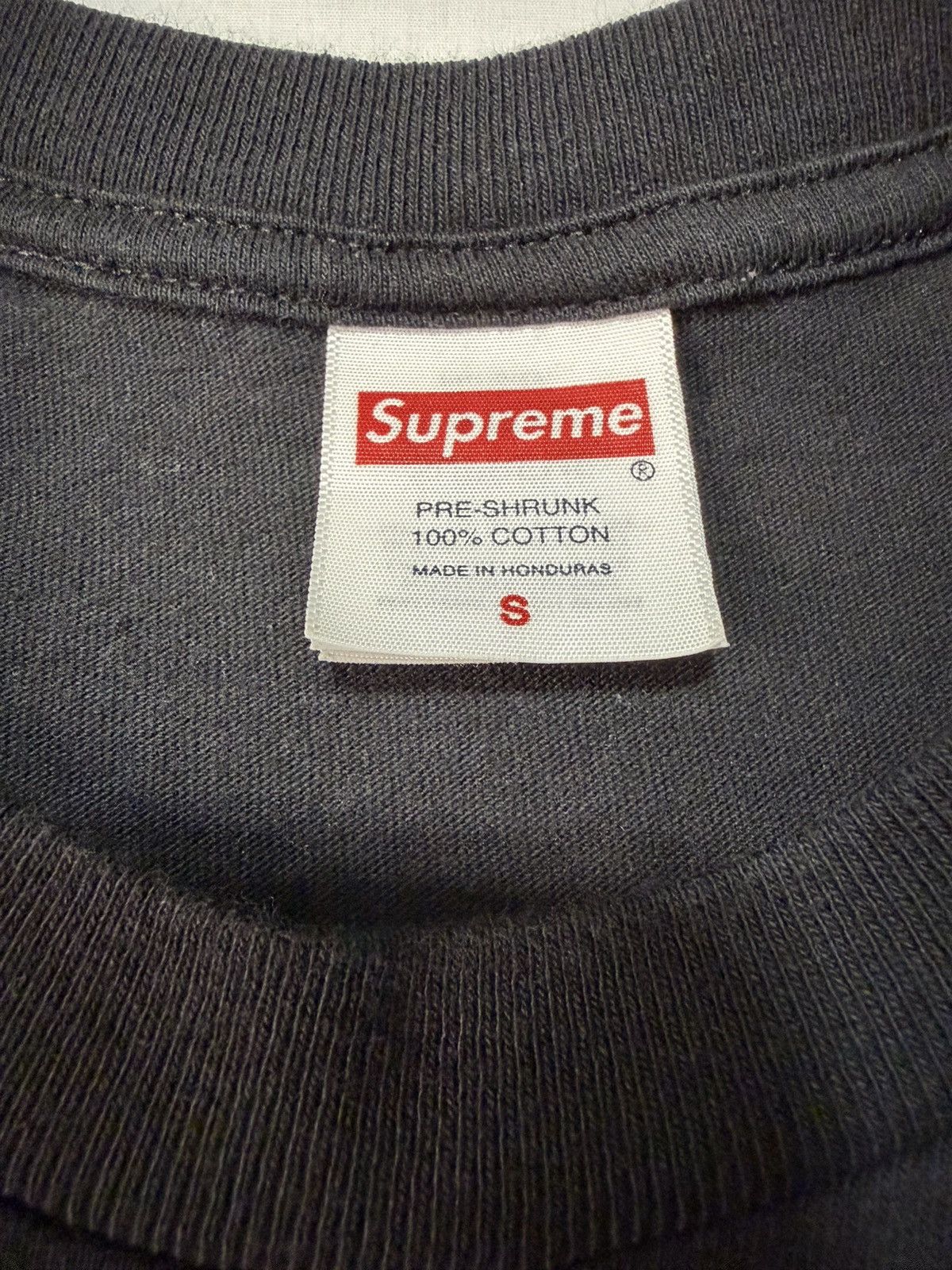 Supreme × Thrasher Supreme x Thrasher Cross Tee Black Size Small Excellent Cons Size US S / EU 44-46 / 1 - 6 Thumbnail