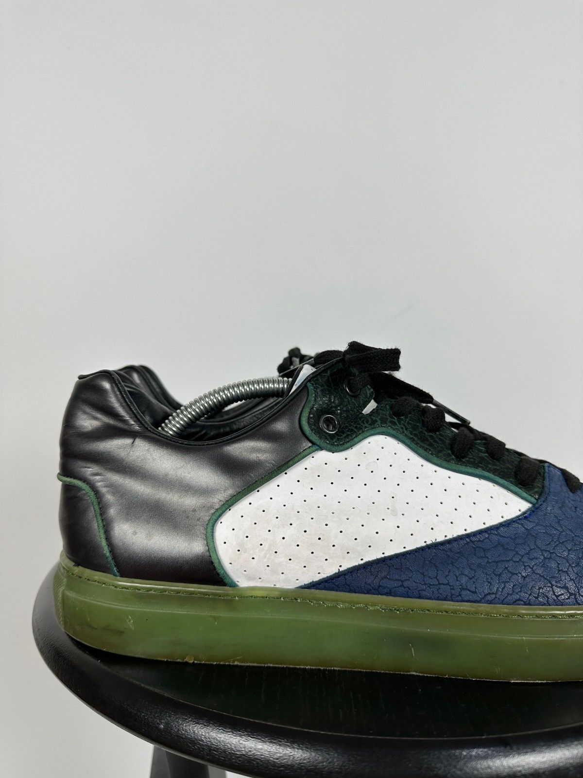 Balenciaga Panelled Low Top Sneakers