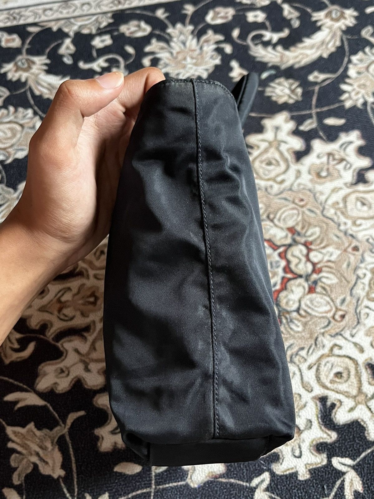 Designer Prada Mini Nylon HandBag Size ONE SIZE - 11 Thumbnail